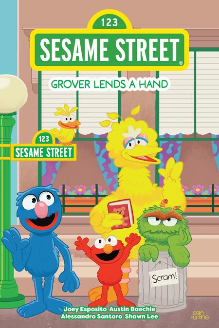 SESAME STREET GROVER LENDS A HAND HC (25 Jun Release) - Comicbookeroo