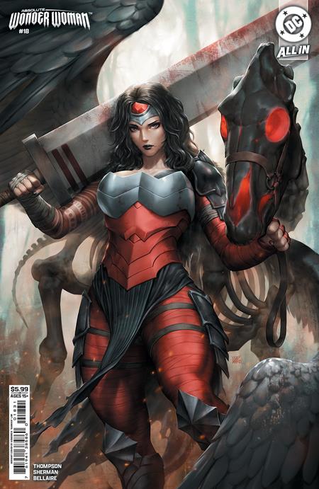 ABSOLUTE WONDER WOMAN #18 CVR C KENDRICK KUNKKA LIM CARD STOCK VAR (Backorder, Allow 4-5 Weeks) | DC COMICS | Comicbookeroo
