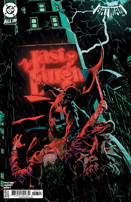 BATMAN #7 CVR D RYAN SOOK CARD STOCK VAR (04 Mar Release)