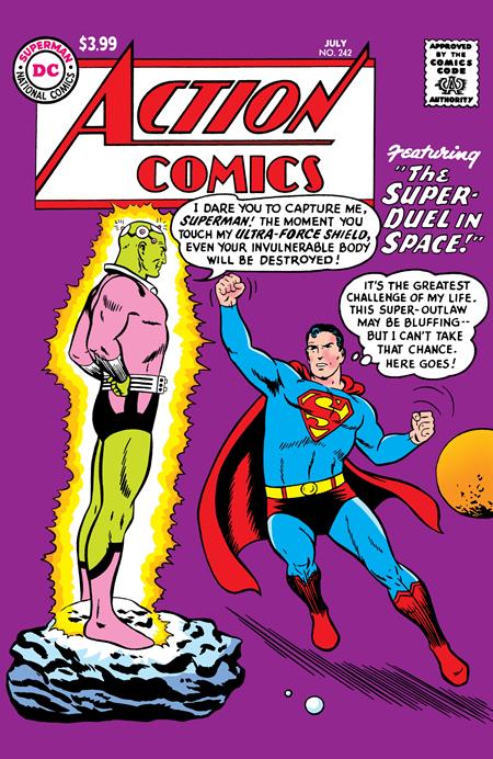 ACTION COMICS #242 FACSIMILE EDITION CVR A CURT SWAN (Backorder, Allow 4-5 Weeks) | DC COMICS | Comicbookeroo