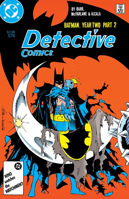DETECTIVE COMICS #576 FACSIMILE EDITION CVR A TODD MCFARLANE (YEAR TWO PART 2 OF 4) (Backorder, Allow 4-5 Weeks) | DC COMICS | Comicbookeroo