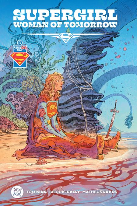 SUPERMAN DAY 2026 - SUPERGIRL WOMAN OF TOMORROW THE DELUXE EDITION HC VARIANT DUST JACKET (Backorder, Allow 4-5 Weeks)
