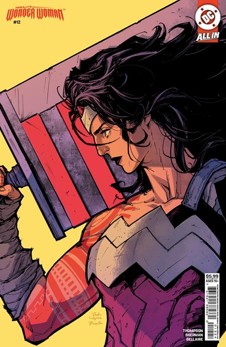ABSOLUTE WONDER WOMAN #12 Second Printing Cvr B Rickie Yagawa Card Stock Var (Backorder, Allow 4-5 Weeks) | DC COMICS | Comicbookeroo