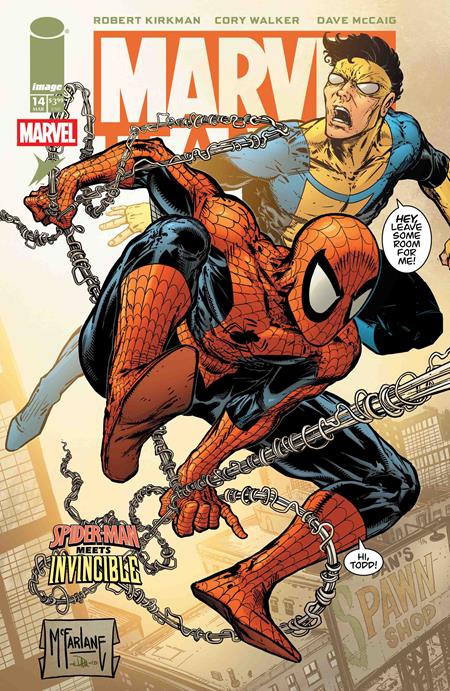 MARVEL TEAMUP #14 FACSIMILE EDITION CVR D TODD MCFARLANE & DAVE MCCAIG VAR (04 Mar Release)