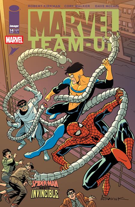 MARVEL TEAMUP #14 FACSIMILE EDITION CVR F ALEX SAVIUK & DAVE MCCAIG VAR (04 Mar Release)