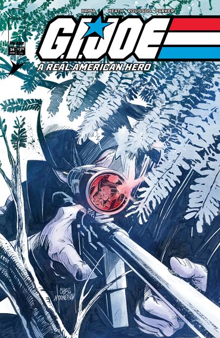 GI JOE A REAL AMERICAN HERO #24 HAMA FILES EDITION #24 CVR B CHRIS MOONEYHAM VAR (Backorder, Allow 4-5 Weeks)