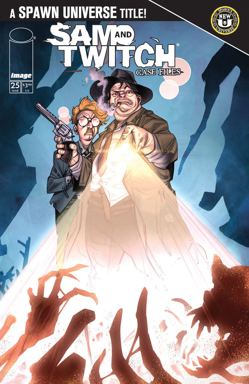 SPAWN SAM AND TWITCH CASE FILES #25 CVR A IG GUARA (01 Jul Release)