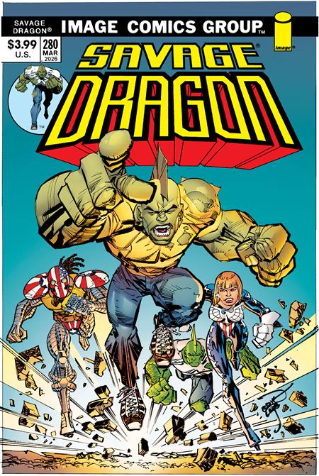 SAVAGE DRAGON #280 CVR B ERIK LARSEN 70S TRADE DRESS VAR (MR) (10 Jun Release)