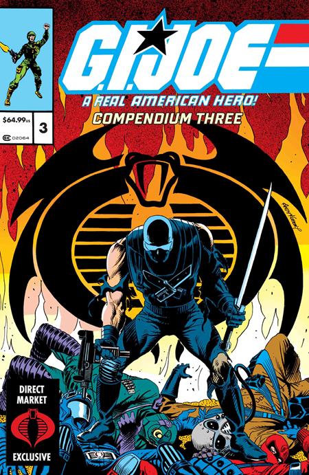 GI JOE A REAL AMERICAN HERO COMPENDIUM TP BOOK 03 DIRECT MARKET EXCLUSIVE ANDY KUBERT CVR (Backorder, Allow 4-5 Weeks)