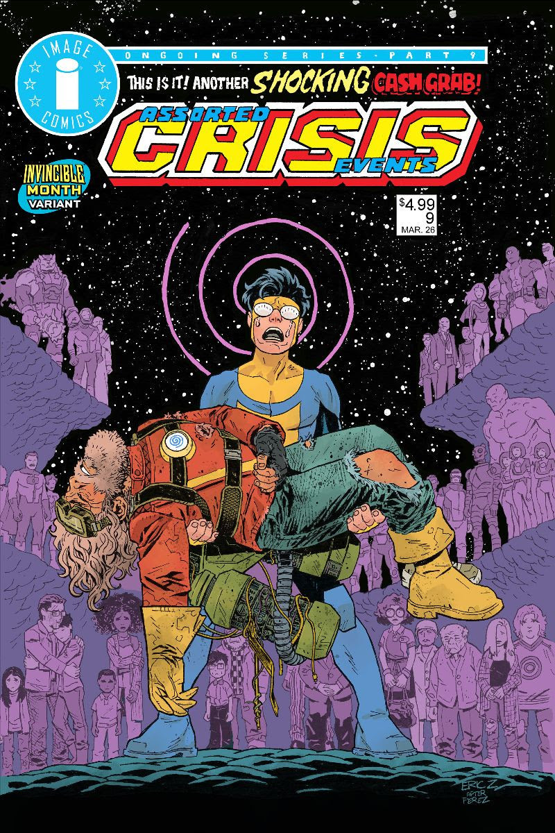 ASSORTED CRISIS EVENTS #9 CVR C ERIC ZAWADZKI INVINCIBLE TEAM UP VAR (MR) (01 Jul Release)
