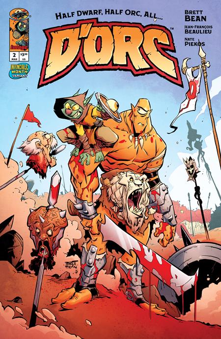 DORC #2 CVR C BRETT BEAN INVINCIBLE TEAM UP VAR (11 Mar Release)