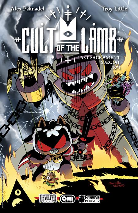 CULT OF THE LAMB LAST SACRAMENT SPECIAL #1 (ONE-SHOT) CVR A TROY LITTLE (04 Mar Release)