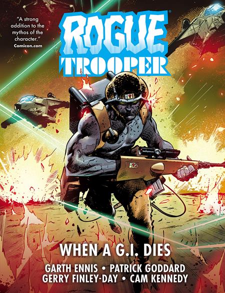 ROGUE TROOPER WHEN A GI DIES HC (Backorder, Allow 4-5 Weeks)