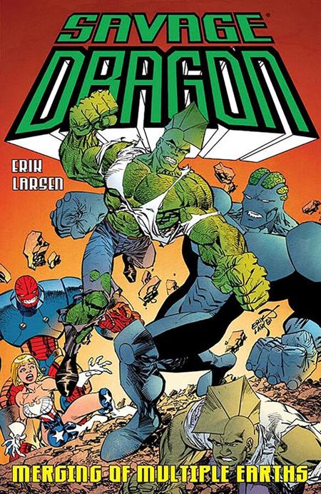 SAVAGE DRAGON MERGING OF MULTIPLE EARTHS TP (MR) (Backorder, Allow 4-5 Weeks)