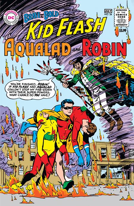 BRAVE AND THE BOLD #54 FACSIMILE EDITION CVR C BRUNO PREMIANI FOIL VAR (Backorder, Allow 4-5 Weeks) | DC COMICS | Comicbookeroo
