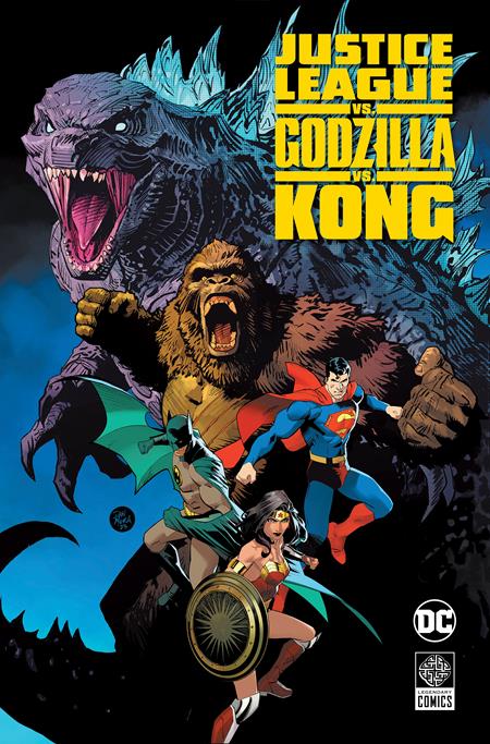 JUSTICE LEAGUE VS GODZILLA VS KONG HC (Backorder, Allow 3-4 Weeks)