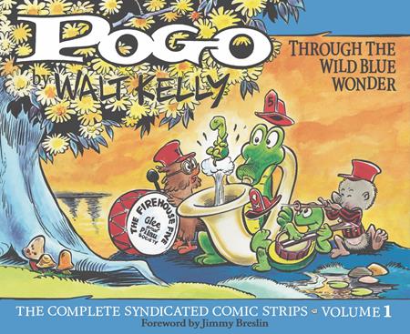 POGO THE COMPLETE SYNDICATED COMIC STRIPS HC VOL 1 THROUGH THE WILD BLUE WONDER (MR) (Backorder, Allow 4-5 Weeks) - Comicbookeroo