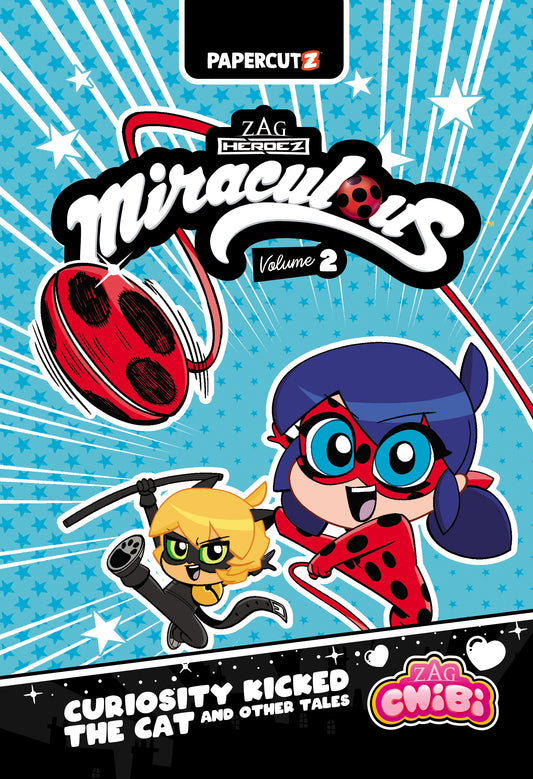 MIRACULOUS LADYBUG CHIBI TP VOL 02 CURIOSITY KICKED THE CAT & OTHER STORIES (Backorder, Allow 4-5 Weeks) | PAPERCUTZ | Comicbookeroo