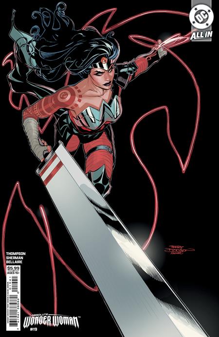 ABSOLUTE WONDER WOMAN #19 CVR D TERRY DODSON CARD STOCK VAR (Backorder, Allow 4-5 Weeks)