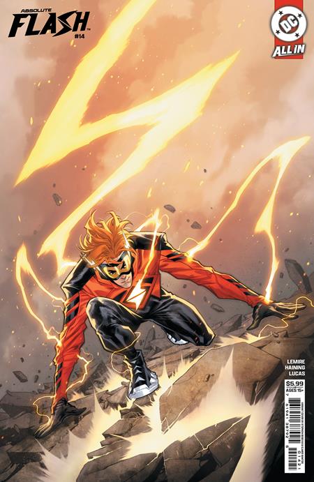 ABSOLUTE FLASH #14 CVR B STEPHEN SEGOVIA CARD STOCK VAR (Backorder, Allow 4-5 Weeks)