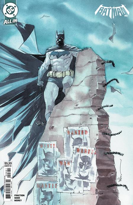 BATMAN #8 CVR B DUSTIN NGUYEN CARD STOCK VAR (Backorder, Allow 4-5 Weeks)