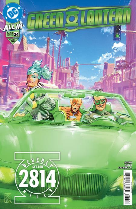 GREEN LANTERN #34 CVR A XERMANICO (Backorder, Allow 4-5 Weeks)