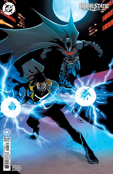 BATMAN STATIC BEYOND #5 (OF 6) CVR C DEXTER SOY CARD STOCK VAR (Backorder, Allow 4-5 Weeks)