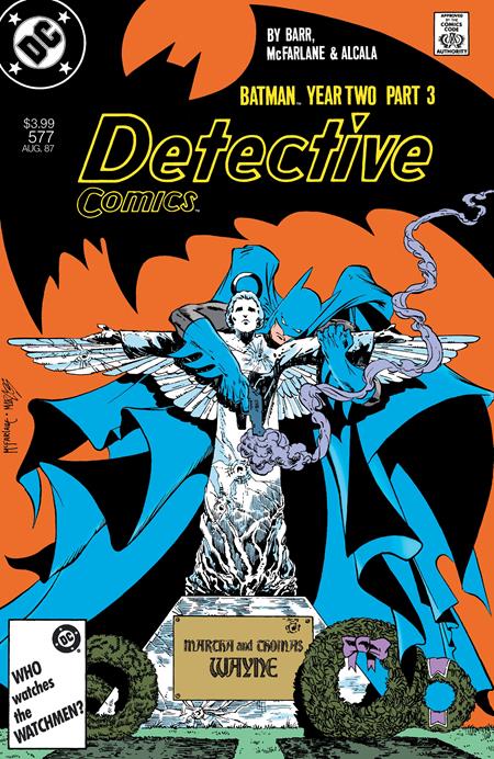 DETECTIVE COMICS #577 FACSIMILE EDITION CVR A TODD MCFARLANE (YEAR TWO PART 3 OF 4) (Backorder, Allow 4-5 Weeks)