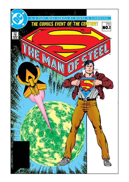 MAN OF STEEL #1 FACSIMILE EDITION CVR A JOHN BYRNE