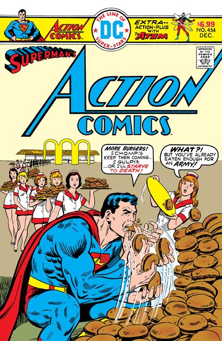 ACTION COMICS #454 FACSIMILE EDITION CVR C BOB OKSNER FOIL VAR (Backorder, Allow 4-5 Weeks) | DC COMICS | Comicbookeroo