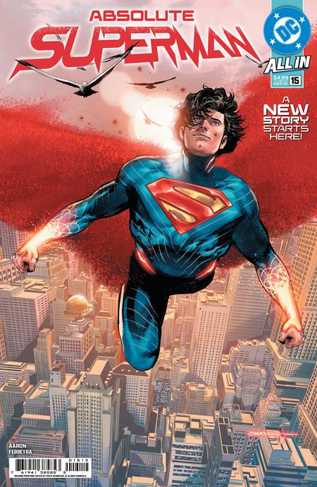 ABSOLUTE SUPERMAN #15 Second Printing Cvr A Rafa Sandoval (Backorder, Allow 4-5 Weeks) | DC COMICS | Comicbookeroo