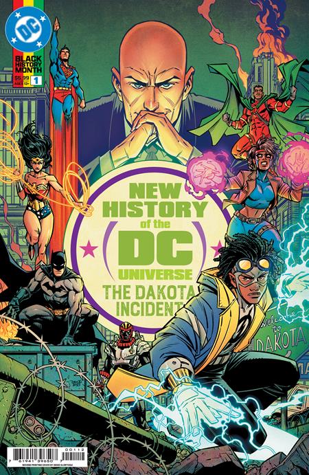 NEW HISTORY OF THE DC UNIVERSE THE DAKOTA INCIDENT #1 (ONE SHOT) Second Printing Cvr A Diego Olortegui (Backorder, Allow 4-5 Weeks)