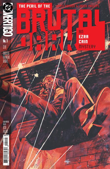 THE PERIL OF THE BRUTAL DARK AN EZRA CAIN MYSTERY #1 (OF 6) Second Printing Cvr A Jacob Phillips (MR) (Backorder, Allow 4-5 Weeks)