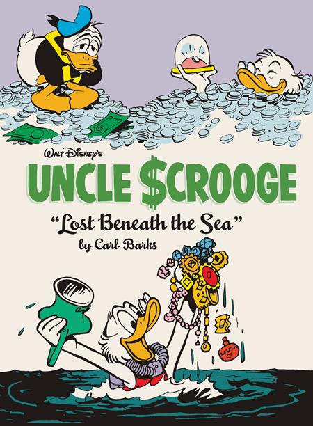WALT DISNEYS UNCLE SCROOGE HC VOL 30 LOST BENEATH THE SEA THE COMPLETE CARL BARKS DISNEY LIBRARY (Backorder, Allow 4-5 Weeks)