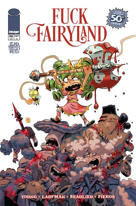 I HATE FAIRYLAND #50 CVR B DEREK LAUFMAN F*CK (UNCENSORED) FAIRYLAND VAR (MR) (Backorder, Allow 4-5 Weeks)