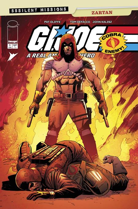 GI JOE A REAL AMERICAN HERO SSSILENT MISSIONS ZARTAN #1 (ONE SHOT) CVR A PAT OLLIFFE (Backorder, Allow 4-5 Weeks)