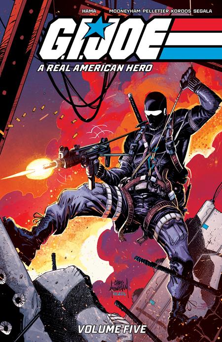 GI JOE A REAL AMERICAN HERO TP VOL 05 DIRECT MARKET EXCLUSIVE CHRIS MOONEYHAM CVR (Backorder, Allow 4-5 Weeks)