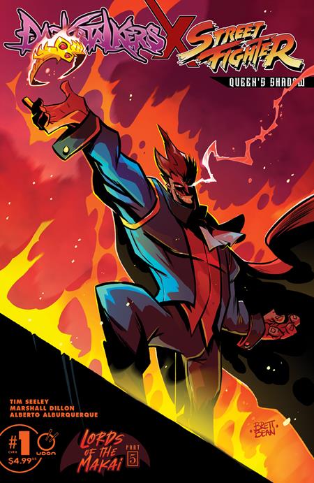 DARKSTALKERS X STREET FIGHTER QUEENS SHADOW #1 (ONE SHOT) CVR B BRETT BEAN VAR (Backorder, Allow 4-5 Weeks)