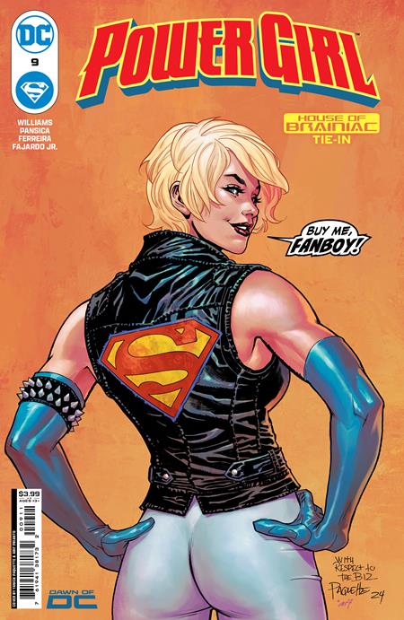 POWER GIRL #9 CVR A YANICK PAQUETTE (HOUSE OF BRAINIAC) (28 May Release)