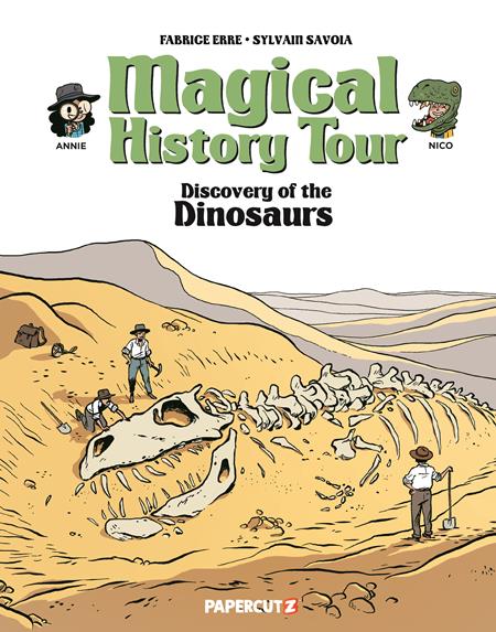 MAGICAL HISTORY TOUR HC VOL 15 DISCOVERY OF THE DINOSAURS (Backorder, Allow 3-4 Weeks) - Comicbookeroo