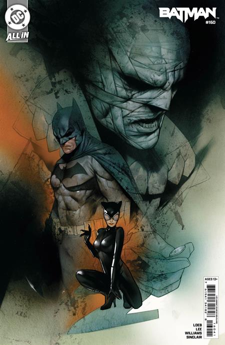 BATMAN (2016) #160 CVR G INC 1:25 BEN OLIVER CARD STOCK VAR