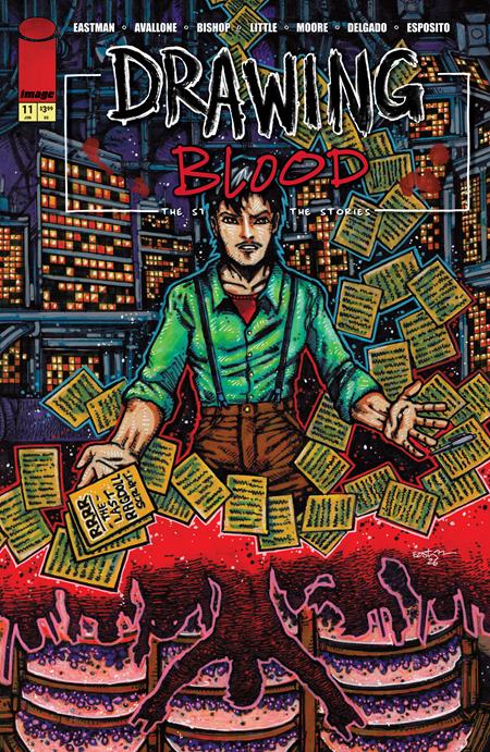 DRAWING BLOOD #11 (OF 12) CVR A KEVIN EASTMAN (Backorder, Allow 4-5 Weeks)