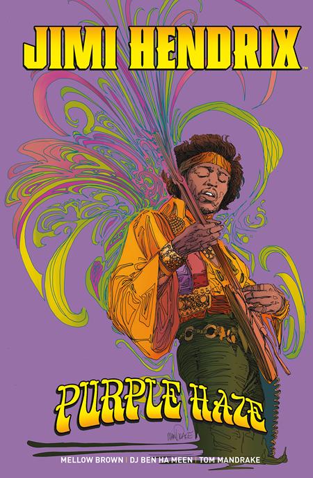 JIMI HENDRIX PURPLE HAZE HC DIRECT MARKET EDITION TOM MANDRAKE PURPLE CVR (Backorder, Allow 4-5 Weeks)
