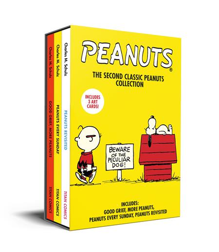 PEANUTS THE SECOND CLASSIC PEANUTS COLLECTION TP SLIPCASE SET (Backorder, Allow 4-5 Weeks)