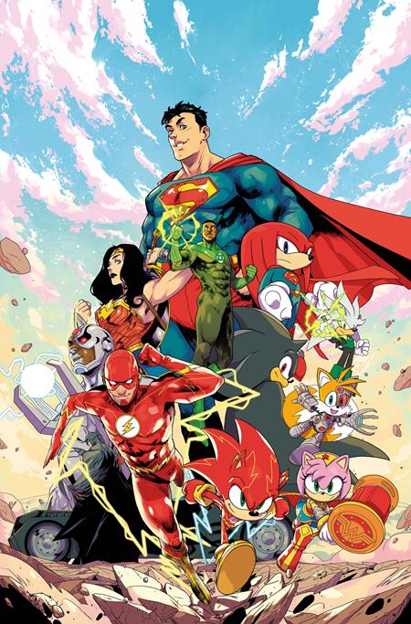 DC X SONIC THE HEDGEHOG THE METAL LEGION #1