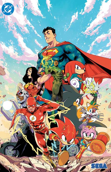 DC X SONIC THE HEDGEHOG THE METAL LEGION #1 (OF 5) CVR E PABLO M COLLAR FOIL VAR (Backorder, Allow 4-5 Weeks) | DC COMICS | Comicbookeroo