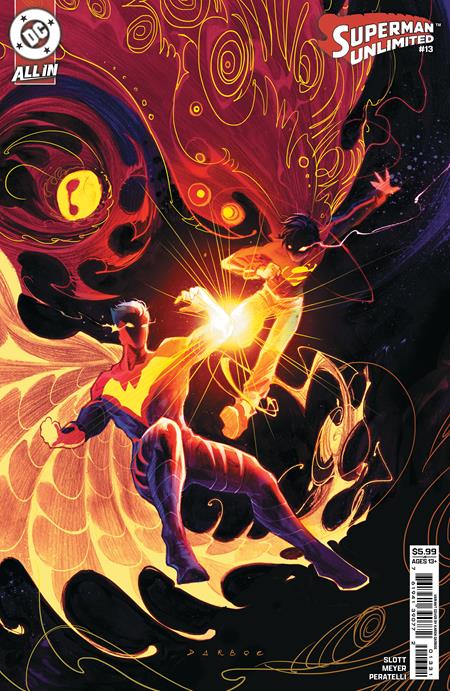 SUPERMAN UNLIMITED #13 CVR C KAREN S DARBOE CARD STOCK VAR (THE REIGN OF THE SUPERBOYS) (Backorder, Allow 4-5 Weeks)