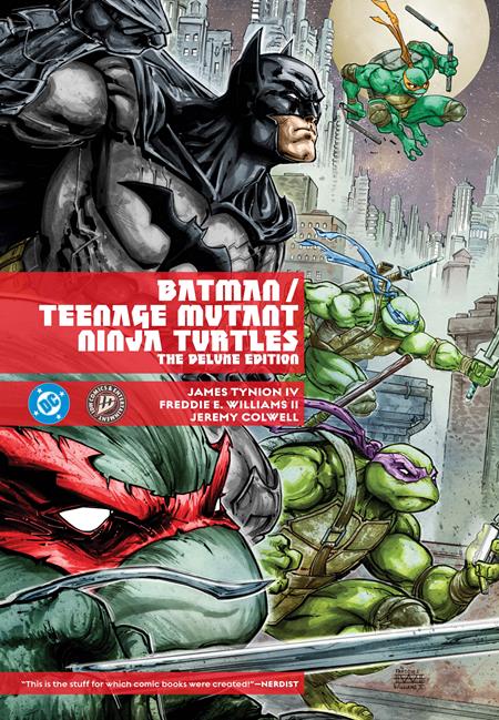BATMAN TEENAGE MUTANT NINJA TURTLES THE DELUXE EDITION HC (2026 EDITION) (Backorder, Allow 4-5 Weeks)