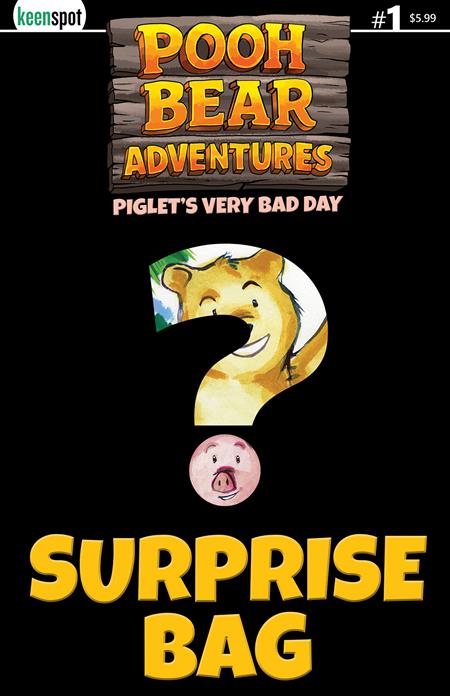 POOH BEAR ADVENTURES PIGLETS VERY BAD DAY #1 (ONE SHOT) CVR D SURPRISE COVER BAGGED WITH TRADING CARD VAR (Backorder, Allow 4-5 Weeks)