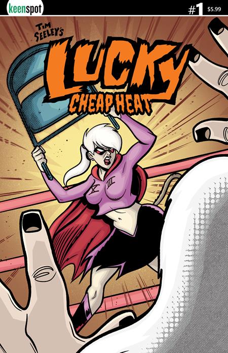 TIM SEELEYS LUCKY CHEAP HEAT #1 (ONE SHOT) CVR B ERICK MARSHALL VAR (Backorder, Allow 4-5 Weeks)